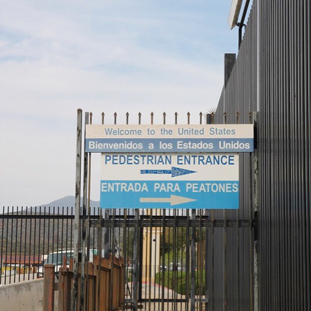 Today on the blog I'm talking about Tecate, tacos, and how weird it was to walk across the border. Link in profile!