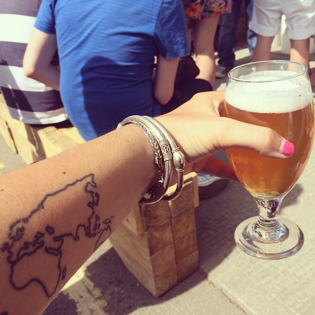 Perfect day to take a break from the dissertation and complete the Bermondsey Beer Mile.